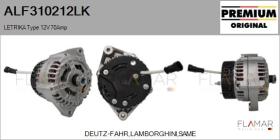 MAHLE ALF310212LK - ALT NUEVO ORIG. LETRIKA Type 12V 70Amp