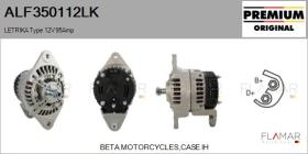 MAHLE ALF350112LK - ALT NUEVO ORIG. LETRIKA Type 12V 95Amp