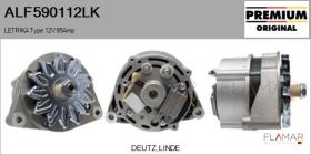 MAHLE ALF590112LK - ALT NUEVO ORIG. LETRIKA Type 12V 95Amp
