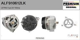 MAHLE ALF910612LK - ALT NUEVO ORIG. LETRIKA Type 24V 100Amp