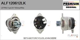 MAHLE ALF120612LK - ALT NUEVO ORIG. LETRIKA Type 24V 100Amp PR8