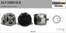 MAHLE ALF330612LK - ALT NUEVO ORIG. LETRIKA Type 24V 110Amp