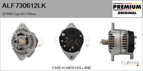 MAHLE ALF730612LK - ALT NUEVO ORIG. LETRIKA Type 24V 175Amp