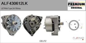 MAHLE ALF430612LK - ALT NUEVO ORIG. LETRIKA Type 24V 55Amp