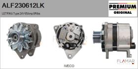 MAHLE ALF230612LK - ALT NUEVO ORIG. LETRIKA Type 24V 65Amp PR8