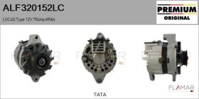 LUCAS ALF320152LC - ALT NUEVO ORIG. LUCAS Type 12V PR4