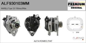 MARELLI ALF930103MM - ALT NUEVO ORIG. MARELLI Type 12V 150Amp