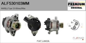 MARELLI ALF530103MM - ALT NUEVO ORIG. MARELLI Type 12V 65Amp PR5