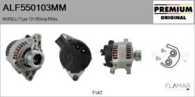 MARELLI ALF550103MM - ALT NUEVO ORIG. MARELLI Type 12V 85Amp PR5