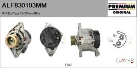 MARELLI ALF830103MM - ALT NUEVO ORIG. MARELLI Type 12V 85Amp PR6
