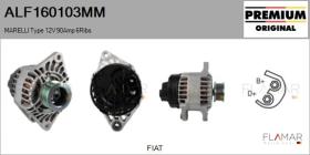 MARELLI ALF160103MM - ALT NUEVO ORIG. MARELLI Type 12V 90Amp PR6