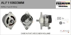 MARELLI ALF110603MM - ALT NUEVO ORIG. MARELLI Type 24V 30Amp