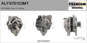MITSUBISHI ALF970153MT - ALT NUEVO ORIG. MITSUBISHI Type 12V 100Amp