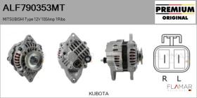 MITSUBISHI ALF790353MT - ALT NUEVO ORIG. MITSUBISHI Type 12V 100Amp DP2