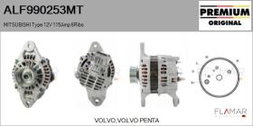 MITSUBISHI ALF990253MT - ALT NUEVO ORIG. MITSUBISHI Type 12V 115Amp PR6