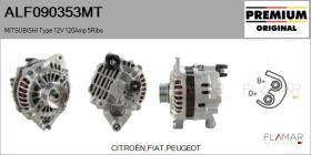 MITSUBISHI ALF090353MT - ALT NUEVO ORIG. MITSUBISHI Type 12V 120Amp PR5