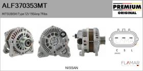 MITSUBISHI ALF370353MT - ALT NUEVO ORIG. MITSUBISHI Type 12V 150Amp PFR7