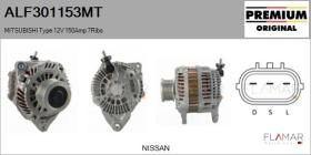 MITSUBISHI ALF301153MT - ALT NUEVO ORIG. MITSUBISHI Type 12V 150Amp PFR7