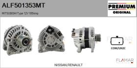 MITSUBISHI ALF501353MT - ALT NUEVO ORIG. MITSUBISHI Type 12V 185Amp