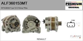 MITSUBISHI ALF360153MT - ALT NUEVO ORIG. MITSUBISHI Type 12V 210Amp PFR7