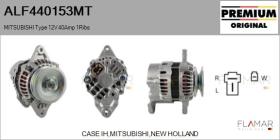 MITSUBISHI ALF440153MT - ALT NUEVO ORIG. MITSUBISHI Type 12V 40Amp PV1