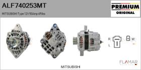 MITSUBISHI ALF740253MT - ALT NUEVO ORIG. MITSUBISHI Type 12V 50Amp PR4