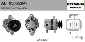 MITSUBISHI ALF050353MT - ALT NUEVO ORIG. MITSUBISHI Type 12V 55Amp PR4