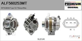 MITSUBISHI ALF560253MT - ALT NUEVO ORIG. MITSUBISHI Type 12V 75Amp PR4