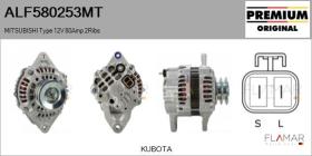 MITSUBISHI ALF580253MT - ALT NUEVO ORIG. MITSUBISHI Type 12V 80Amp