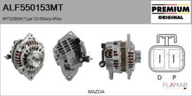 MITSUBISHI ALF550153MT - ALT NUEVO ORIG. MITSUBISHI Type 12V 80Amp PR4