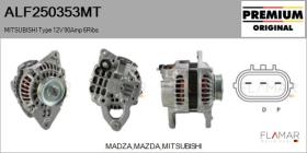 MITSUBISHI ALF250353MT - ALT NUEVO ORIG. MITSUBISHI Type 12V 90Amp DP2
