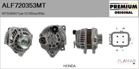 MITSUBISHI ALF720353MT - ALT NUEVO ORIG. MITSUBISHI Type 12V 95Amp PR6