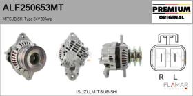 MITSUBISHI ALF250653MT - ALT NUEVO ORIG. MITSUBISHI Type 24V 30Amp