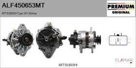 MITSUBISHI ALF450653MT - ALT NUEVO ORIG. MITSUBISHI Type 24V 40Amp