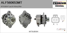 MITSUBISHI ALF560653MT - ALT NUEVO ORIG. MITSUBISHI Type 24V 45Amp DP2