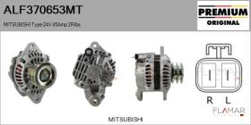 MITSUBISHI ALF370653MT - ALT NUEVO ORIG. MITSUBISHI Type 24V 45Amp DP2