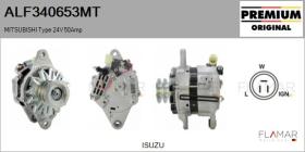 MITSUBISHI ALF340653MT - ALT NUEVO ORIG. MITSUBISHI Type 24V 50Amp