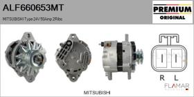 MITSUBISHI ALF660653MT - ALT NUEVO ORIG. MITSUBISHI Type 24V 50Amp DP2