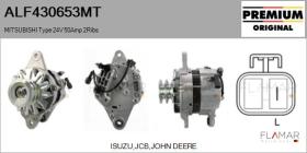 MITSUBISHI ALF430653MT - ALT NUEVO ORIG. MITSUBISHI Type 24V 50Amp PM2
