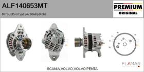 MITSUBISHI ALF140653MT - ALT NUEVO ORIG. MITSUBISHI Type 24V 80Amp PR8