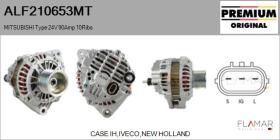 MITSUBISHI ALF210653MT - ALT NUEVO ORIG. MITSUBISHI Type 24V 90Amp PR10