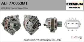 MITSUBISHI ALF770653MT - ALT NUEVO ORIG. MITSUBISHI Type 24V 90Amp PR12