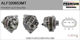 MITSUBISHI ALF320653MT - ALT NUEVO ORIG. MITSUBISHI Type 24V 90Amp PR6