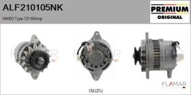 NIKKO ALF210105NK - ALT NUEVO ORIG. NIKKO Type 12V 60Amp