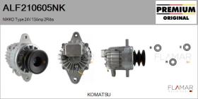 NIKKO ALF210605NK - ALT NUEVO ORIG. NIKKO Type 24V 13Amp DP2