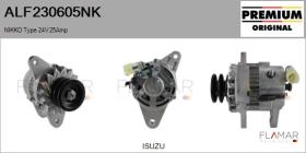 NIKKO ALF230605NK - ALT NUEVO ORIG. NIKKO Type 24V 25Amp