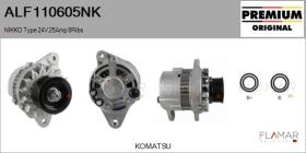 NIKKO ALF110605NK - ALT NUEVO ORIG. NIKKO Type 24V 25Amp PV1