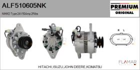 NIKKO ALF510605NK - ALT NUEVO ORIG. NIKKO Type 24V 50Amp DP2