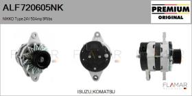 NIKKO ALF720605NK - ALT NUEVO ORIG. NIKKO Type 24V 50Amp PFR9