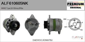 NIKKO ALF610605NK - ALT NUEVO ORIG. NIKKO Type 24V 60Amp PR8